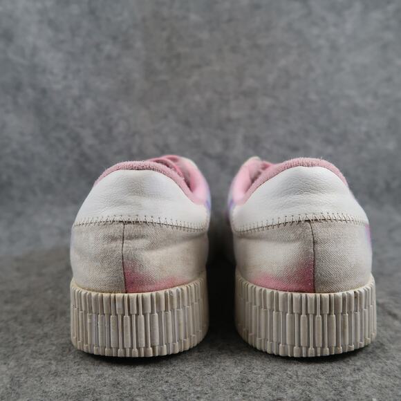 Adidas Shoes Womens 8 Samba Sneaker Lifestyle Platform Pink White Trainer Casual - Picture 6 of 12